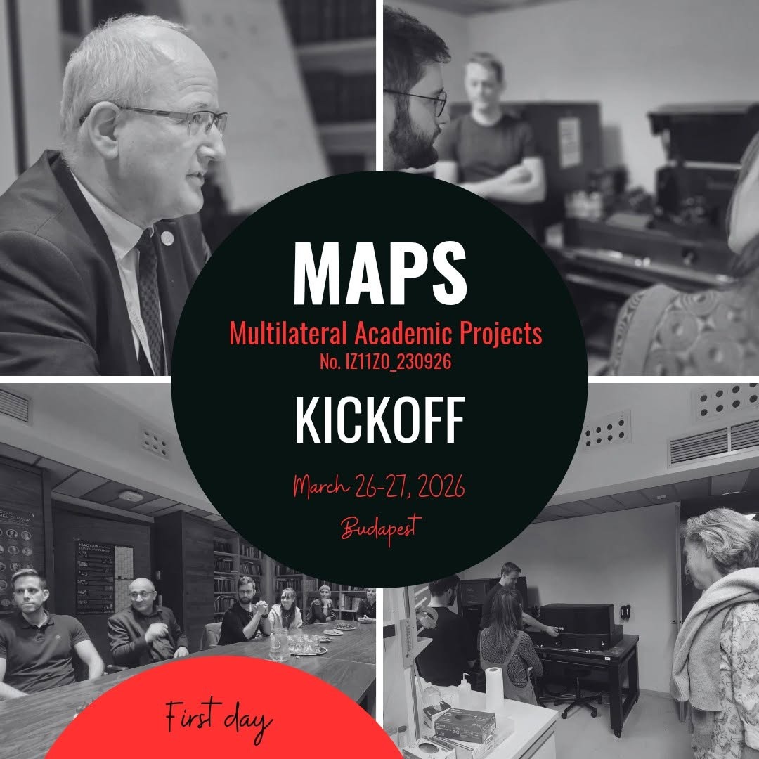 MAPS kickoff meeting, first day