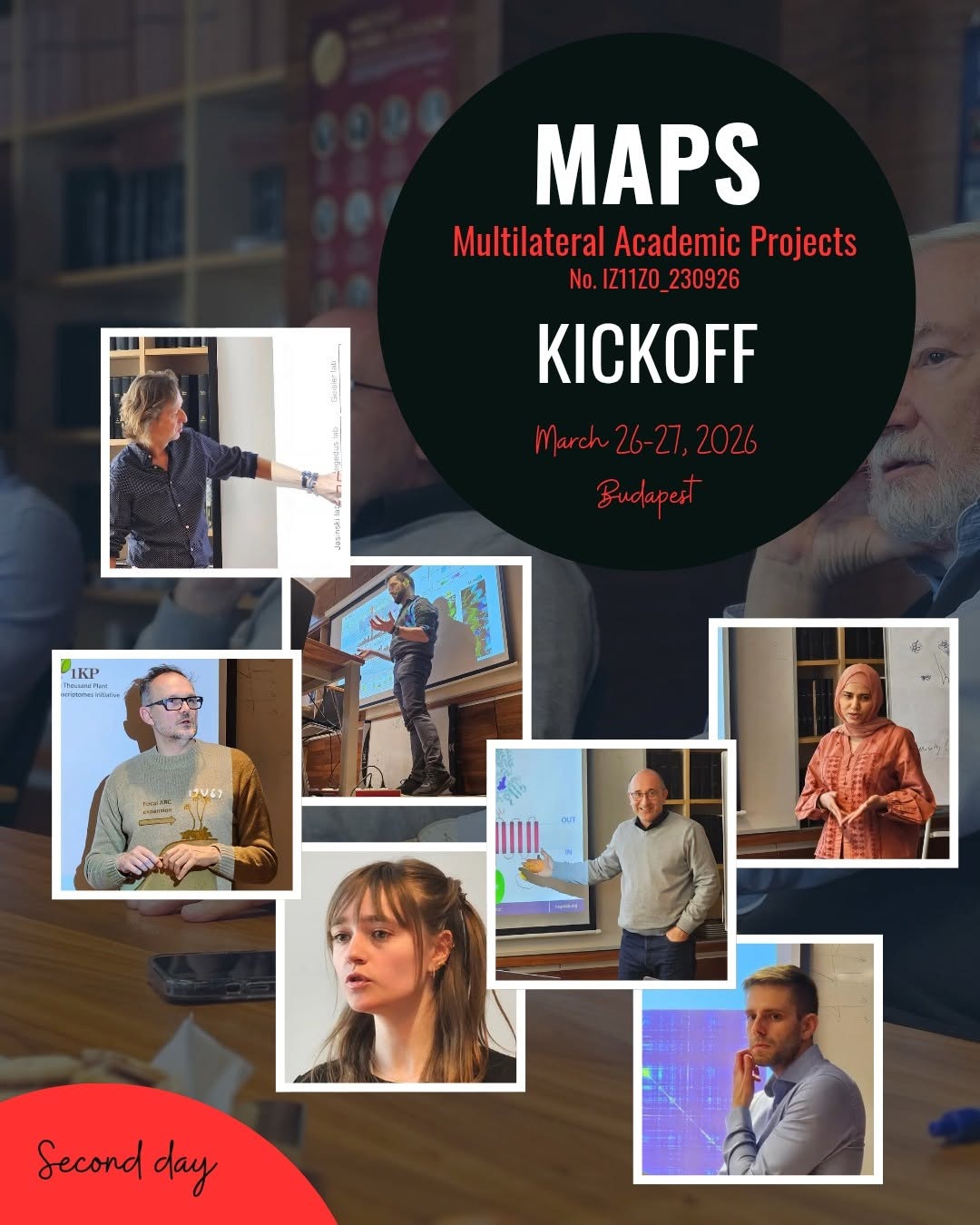 MAPS kickoff meeting, second day